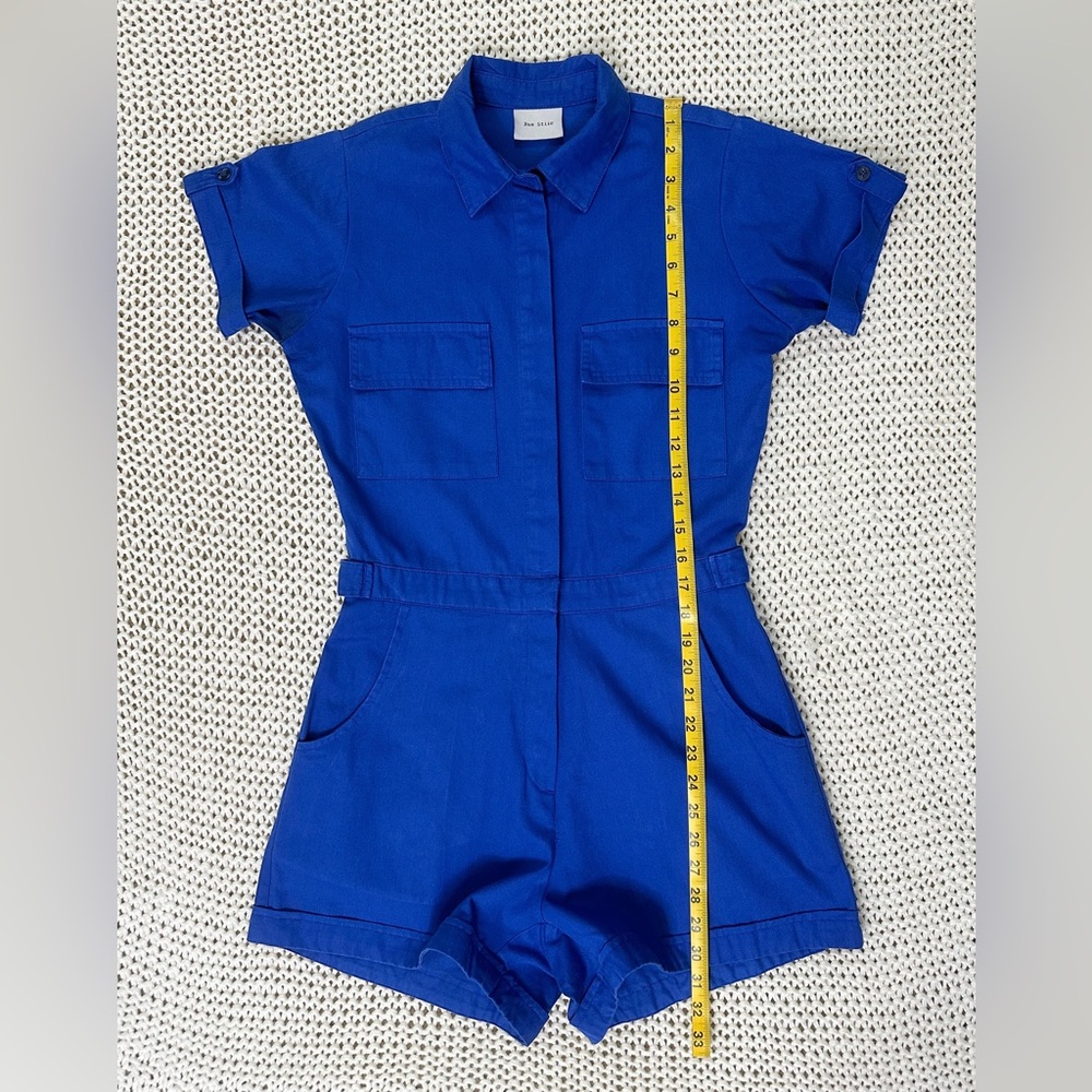 Rue Stiic Elsie Romper - Royal Blue - S - Picture 12 of 15
